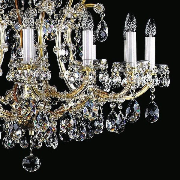 Подвесная люстра Artglass Maria Terezia 12 Vachtle CE Подвесная люстра Artglass Maria Terezia 12 Vachtle CE