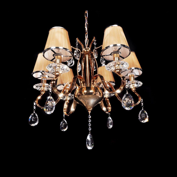 Подвесная люстра Lumina Deco Finezzia LDP 9267-6 GD Подвесная люстра Lumina Deco Finezzia LDP 9267-6 GD