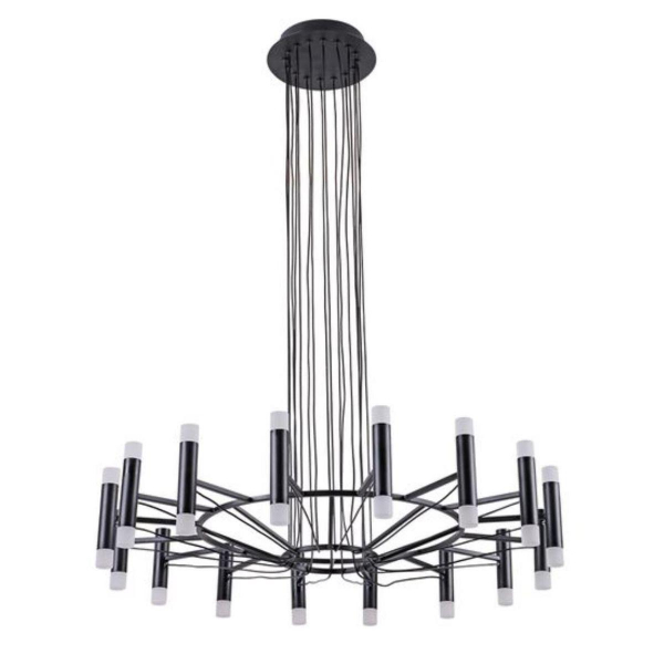 Подвесная светодиодная люстра Arte Lamp Empire A2482SP-32BK Подвесная светодиодная люстра Arte Lamp Empire A2482SP-32BK