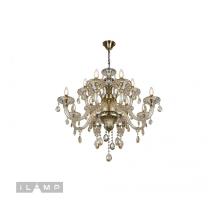 Подвесная люстра iLamp Asia 61079-8+4 BR