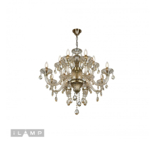 Подвесная люстра iLamp Asia 61079-8+4 BR