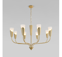 Подвесная люстра Eurosvet Rhyton 60167/8 латунь