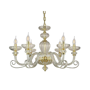 Подвесная люстра Newport 8626/C mat.soft gold clear М0071526