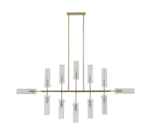 Подвесная люстра Indigo Saetta 11053/12R Gold V000565