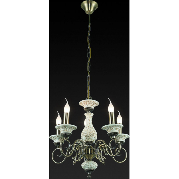 Подвесная люстра Toplight Sylvia TL7280D-05AB Подвесная люстра Toplight Sylvia TL7280D-05AB