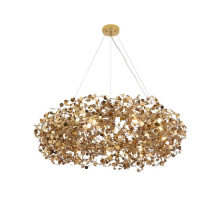 Подвесная люстра Crystal Lux GARDEN SP9 D800 GOLD