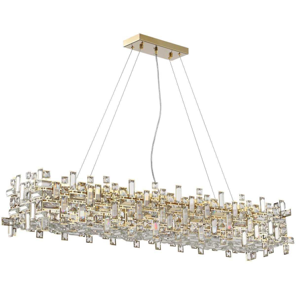 Люстра подвесная хрустальная 2171/03/12PL Stilfort, серия Tetrix