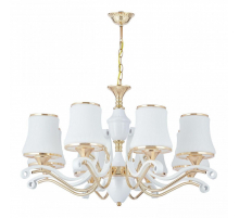 Подвесная люстра Arte Milano Florentia-3987 303987/8 Wh/Gd