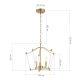 Подвесная люстра ST Luce Regalia SL1406.303.03