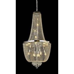 Люстра подвесная Alfa Light F3624-10 E14*21 CH