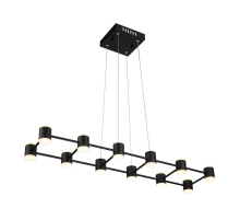 Подвесная светодиодная люстра Gerhort G61293/12BK