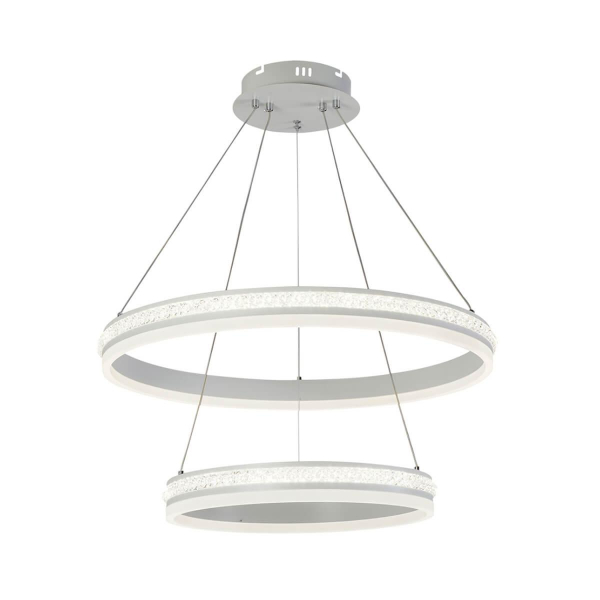 Подвесная светодиодная люстра Profit Light 6040/2 WHT Подвесная светодиодная люстра Profit Light 6040/2 WHT