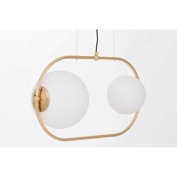 Подвесная люстра Lumina Deco Panari LDP 1210-2-PR GD Подвесная люстра Lumina Deco Panari LDP 1210-2-PR GD