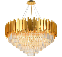 Подвесная люстра Natali Kovaltseva Vertigo 81440/12C Gold