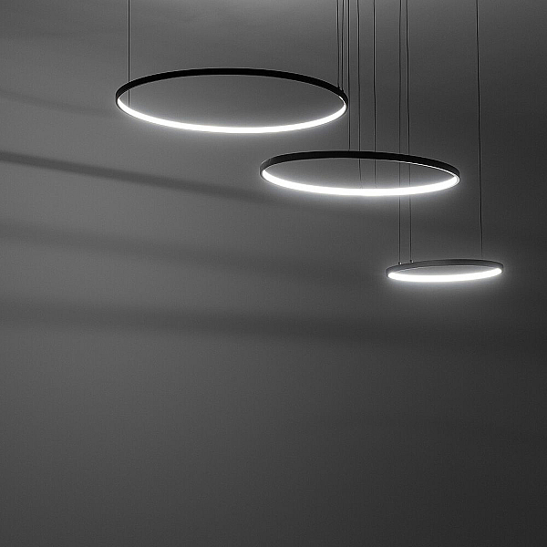 Подвесная люстра Nowodvorski Circolo Led Black 10817