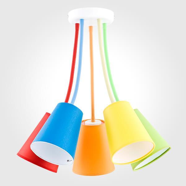 Потолочный светильник TK Lighting 2107 Wire Colour Потолочный светильник TK Lighting 2107 Wire Colour