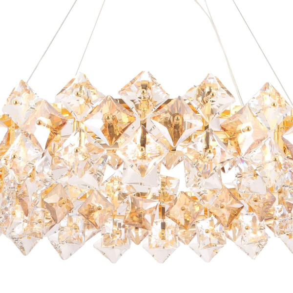 Подвесная люстра Crystal Lux Chokolate SP12 Подвесная люстра Crystal Lux Chokolate SP12