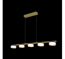 Подвесная светодиодная люстра iLedex Link 4778-90 MBK+SGD