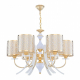 Подвесная люстра Arte Milano Florentia-6067 306067/6 Wh/Gd