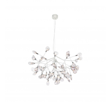 Подвесная светодиодная люстра Crystal Lux Evita SP63 White/Transparent