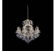 Подвесная люстра Crystal Lux Isabel SP11 Gold/Transparent