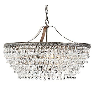 Подвесная люстра Imperium Loft Clarissa Glass Drop Petite Round Chandelier 345040-22