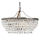Подвесная люстра Imperium Loft Clarissa Glass Drop Petite Round Chandelier 345040-22