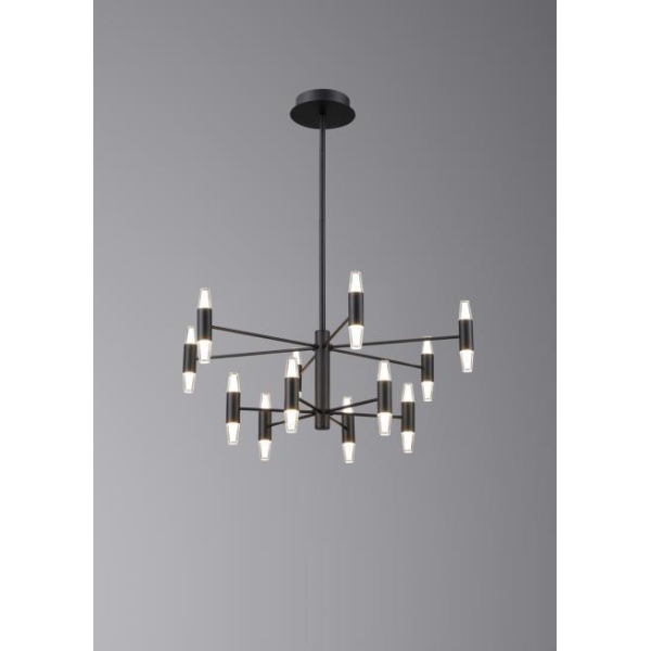 Люстра подвесная Alfa Light F3024-56 BLACK