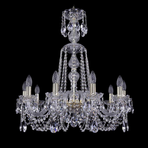 Подвесная люстра Bohemia Ivele 1402/10/240/XL-73 G Подвесная люстра Bohemia Ivele 1402/10/240/XL-73 G