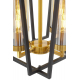 Подвесная люстра Lumina Deco Afres LDP 1246-4 BK+MD