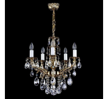 Подвесная люстра Artglass Etela V. Brass Antique CE
