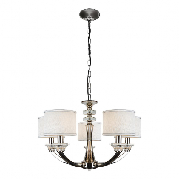 Подвесная люстра iLamp Oxford 85175/5 CR Подвесная люстра iLamp Oxford 85175/5 CR