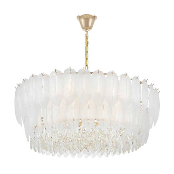 Подвесная люстра Lumina Deco Cavalini LDP 7040-800 F.GD Подвесная люстра Lumina Deco Cavalini LDP 7040-800 F.GD
