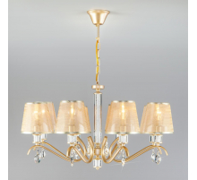 Подвесная люстра Eurosvet Alcamo 60103/8 перламутровое золото