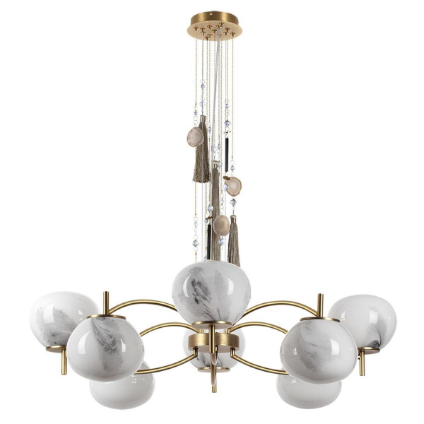 Подвесная люстра Odeon Light Exclusive Modern Fiolent 5432/8 Подвесная люстра Odeon Light Exclusive Modern Fiolent 5432/8