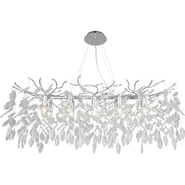Люстра подвесная хрустальная 2180/09/10PL Stilfort, серия RAMO