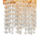 Подвесная люстра Natali Kovaltseva Empire 76014/5C Gold
