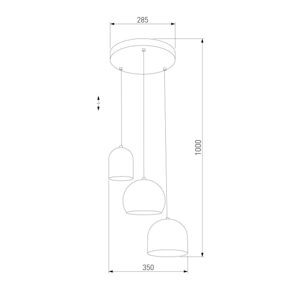 Подвесная люстра TK Lighting 2827 Tempre Подвесная люстра TK Lighting 2827 Tempre