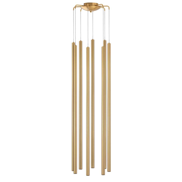 L8T747433 Люстра TUBO LED 40W 2400LM 25G ЗОЛОТО 3000K