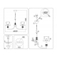 Подвесная люстра Ambrella Light High Light Classic LH71214