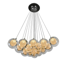 Подвесная светодиодная люстра iLedex Oblivion C4457-15 CR