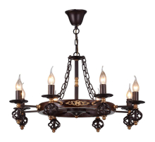 Подвесная люстра Arte Lamp Cartwheel A4550LM-8CK