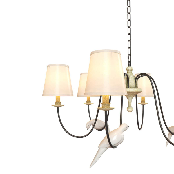 Подвесная люстра Loft IT Birds Loft1029A-6 Подвесная люстра Loft IT Birds Loft1029A-6