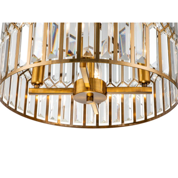 Подвесная люстра iLamp Triumph 6122-420 Brass Подвесная люстра iLamp Triumph 6122-420 Brass