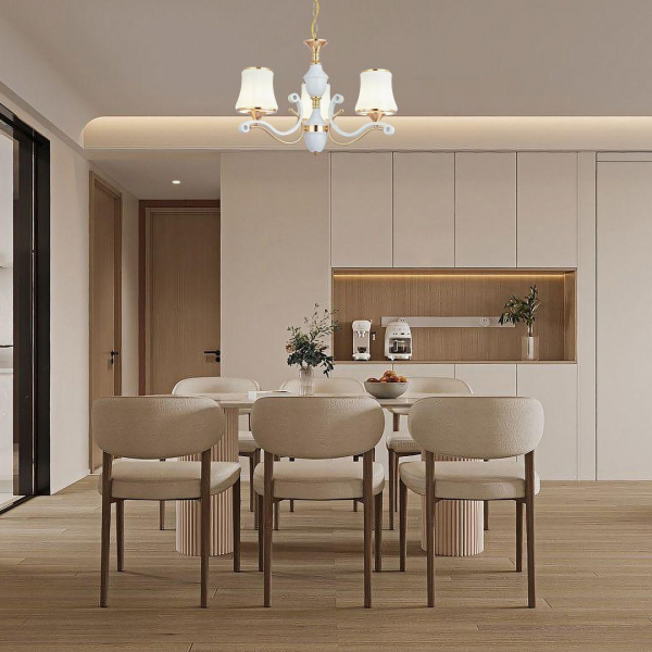 Подвесная люстра Arte Milano Florentia-3987 303987/3 Wh/Gd Подвесная люстра Arte Milano Florentia-3987 303987/3 Wh/Gd