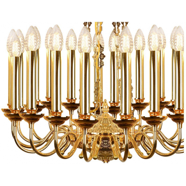 Подвесная люстра iLamp Louvre MD8551-20 GD Подвесная люстра iLamp Louvre MD8551-20 GD