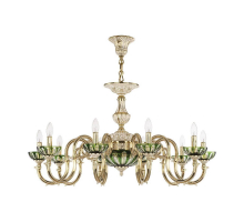 Подвесная люстра Bohemia Ivele 72203P/10/300 GW P Clear-Green/H-1H