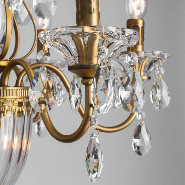 Подвесная люстра Arte Lamp Schelenberg A4410LM-6-2SR Подвесная люстра Arte Lamp Schelenberg A4410LM-6-2SR