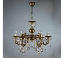 Подвесная люстра Ambiente Aria 8818/6 PB Tear drop