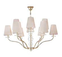 Подвесная люстра Crystal Lux ARMANDO SP6+6 GOLD